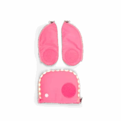 Fluo LED Zip-Set Pink