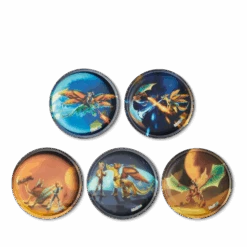 Klettie-Set (5-piece) MATT Flying Dragon