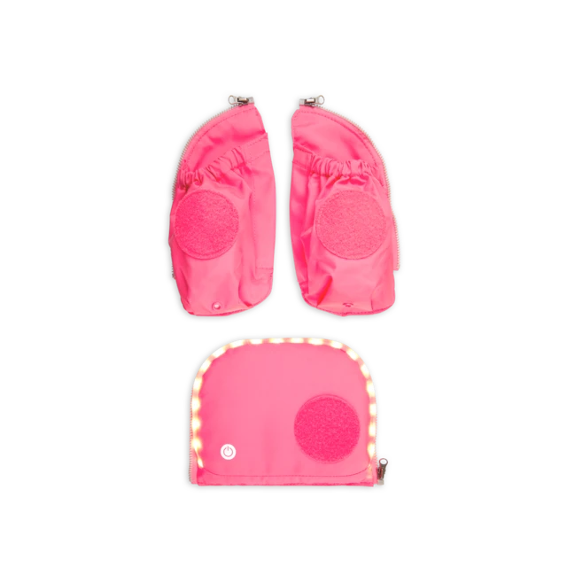 Fluo LED Side Pocket Zip-Set Pink 3 Fluo LED Side Pocket Zip-Set Pink