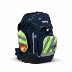 Zip-Set With Reflective Stripes Green -Schulrucksack Lieferungen 61210BBF F72E 4689 89DFB198893182EF