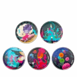 Klettie-Set (5-piece) MATT Underwater Fairies