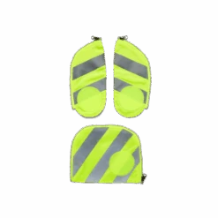 Zip-Set With Reflective Stripes Yellow