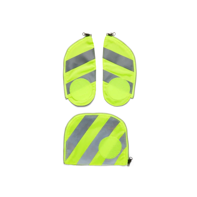 Zip-Set With Reflective Stripes Yellow 3 Zip-Set With Reflective Stripes Yellow