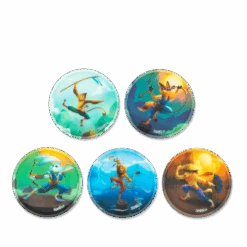 Klettie-Set (5-piece) MATT Ninjas