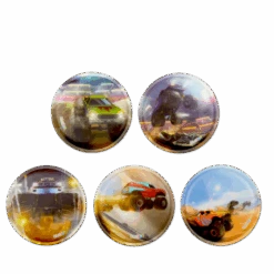 Klettie-Set (5-piece) MATT Monstertrucks