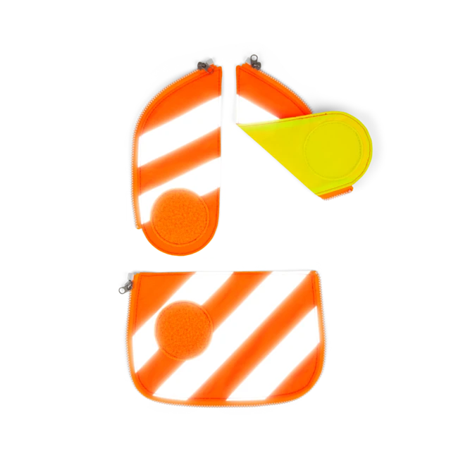 Zip-Set With Reflective Stripes Orange 5 Zip-Set With Reflective Stripes Orange – Bild 3