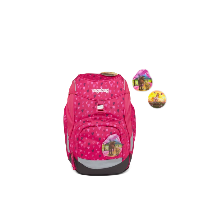 School Backpack HorseshoeBear 3 School Backpack HorseshoeBear