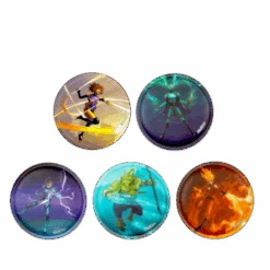 Klettie-Set (5-piece) MATT Magical Superpowers