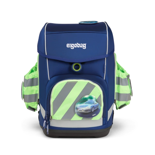 Fluo Side Pocket Zip-Set With Reflective Green 4 Fluo Side Pocket Zip-Set With Reflective Green – Bild 2