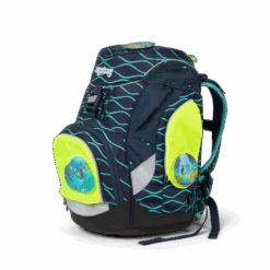 Fluo Zip-Set Yellow -Schulrucksack Lieferungen A619A985 B853 43C2 9CA0B83E37651028