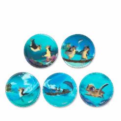 Klettie-Set (5-piece) MATT Tropical Friends