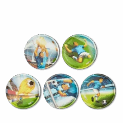 Klettie-Set (5-piece) MATT Soccer Striker