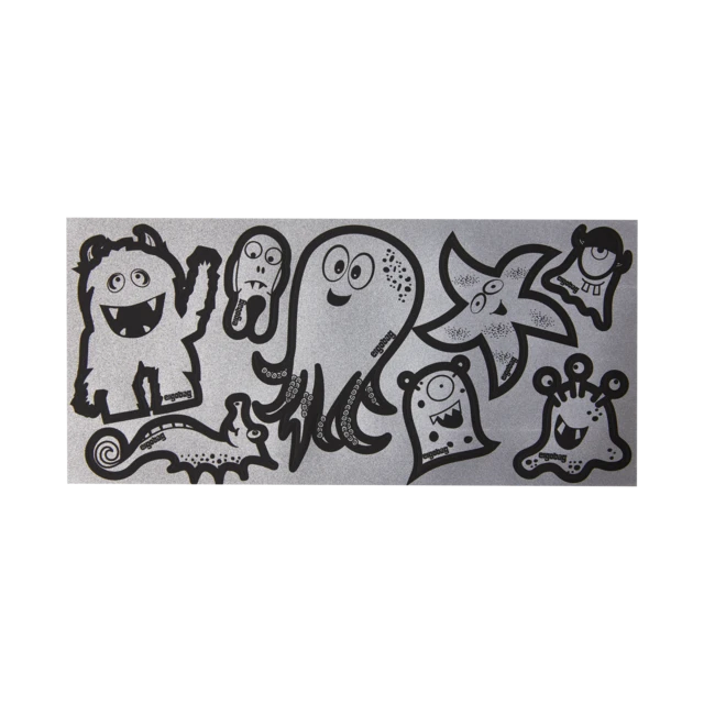 Sticker Reflexie-Sticker Silver 3 Sticker Reflexie-Sticker Silver