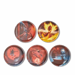 Klettie-Set (5-piece) MATT Firedrake