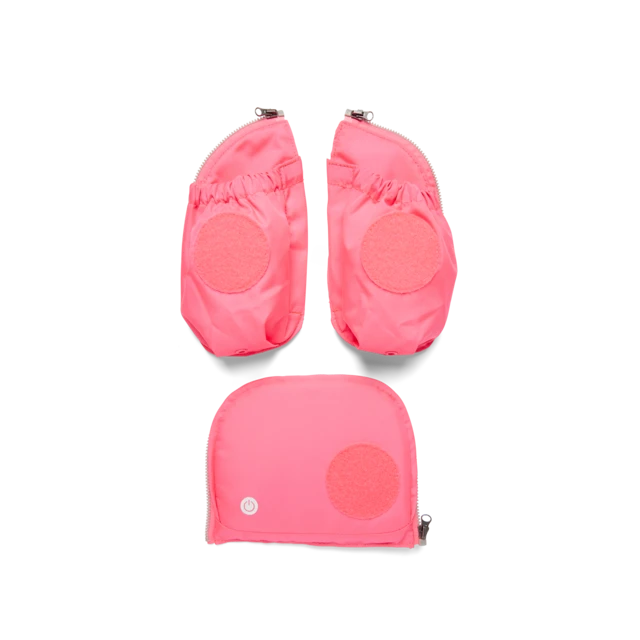 Fluo LED Side Pocket Zip-Set Pink 4 Fluo LED Side Pocket Zip-Set Pink – Bild 2