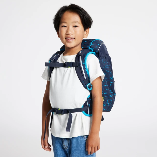 School Backpack Deep DiveBear 4 School Backpack Deep DiveBear – Bild 2